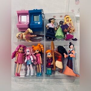 Colorful Kids girly Toy Set in clear container